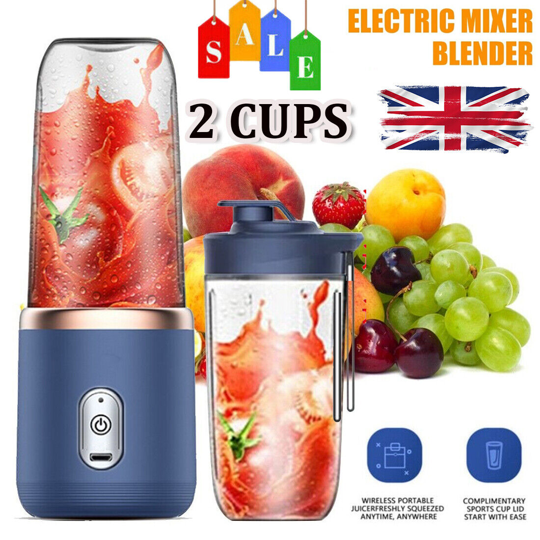 Portable Blender -Fresh Smoothies Anywhere